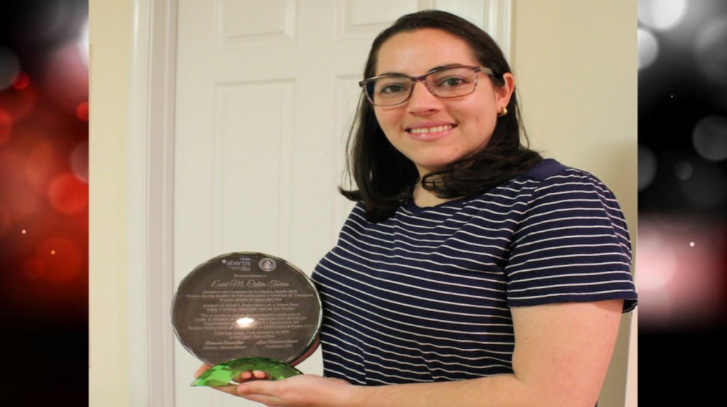  Ingeniera boricua recibe premios de la c&aacute;tedra Abertis por investigaci&oacute;n relacionada a infraestructura de transporte 