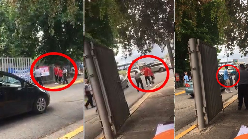  En video momento en que estudiante de escuela superior en Yauco amenaza de muerte a otro 