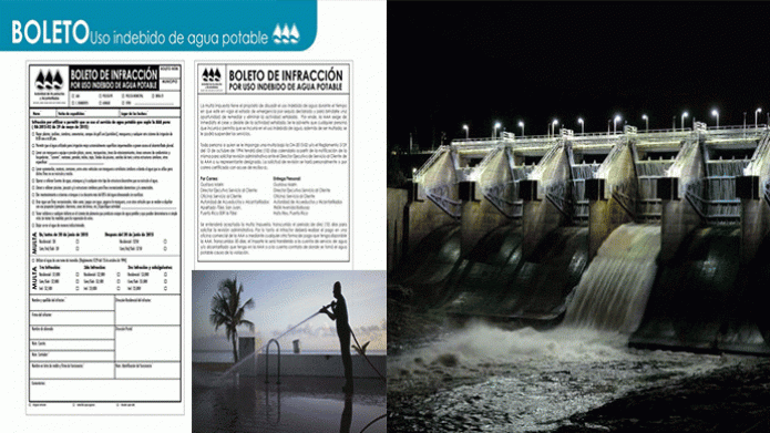 Se llenan las represas, abren compuertas pero aun no puedes lavar el carro porque te multan 