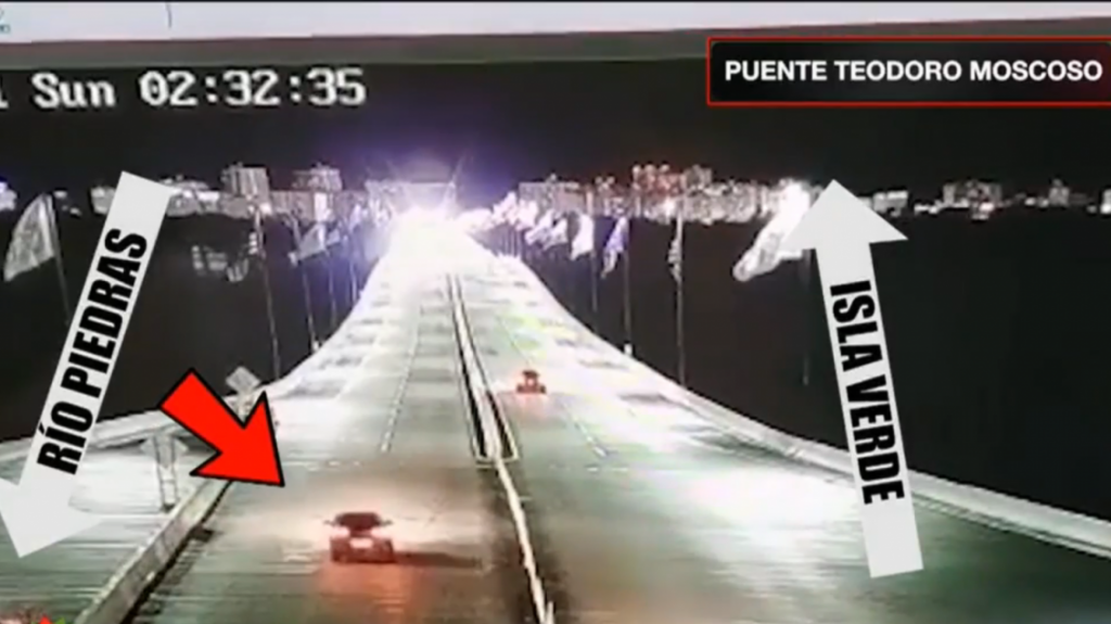  Video: C&aacute;maras del Teodoro Moscoso captaron momento que conductora &ldquo;Borracha&rdquo; entra en contra del transito 