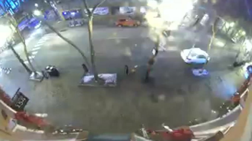  Publican video del momento exacto de la explosi&oacute;n de hoy en el centro de Nashville 