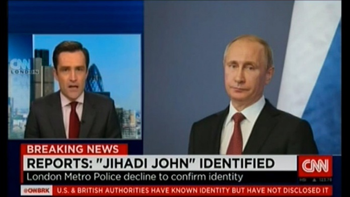 Video: Para la CNN, el "yihadista John" es Putin