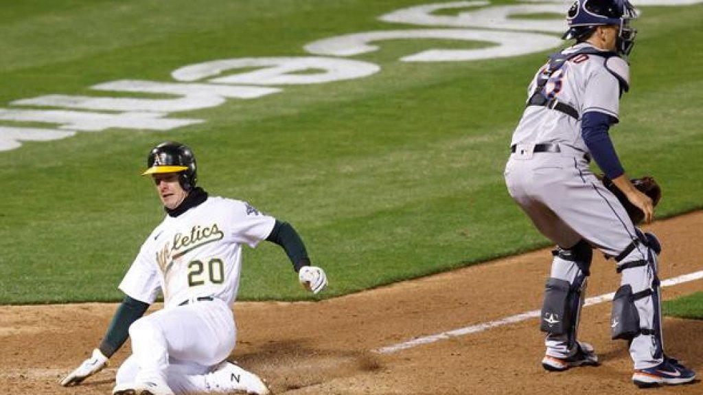  8-4. Laureano y Lowrie jonronean en la novena y dan triunfo a los Atl&eacute;ticos 