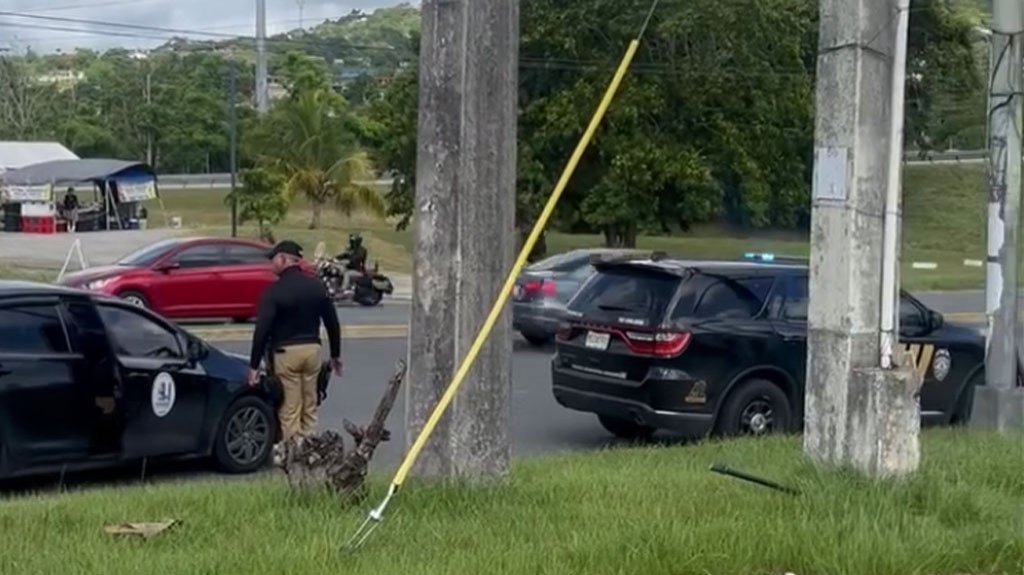  Video:Intentan matar a hombre en tiroteo de carro a carro en Humacao 