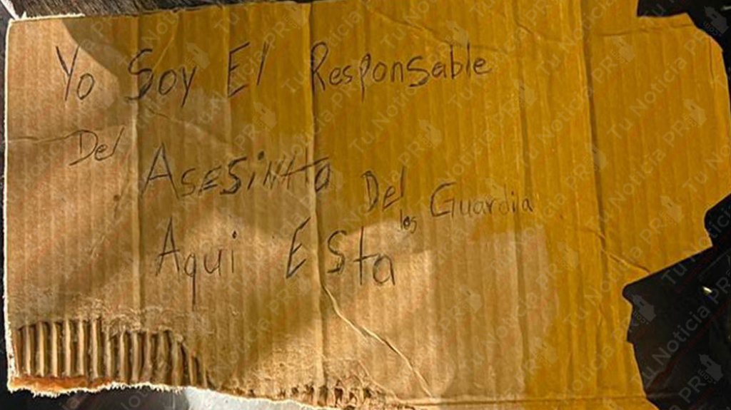  Con un letrero que lee &ldquo;Yo soy el responsable del asesinato de los Guardias&rdquo; encuentran a hombre asesinado en Santurce 