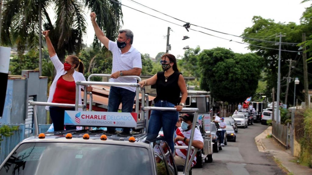  Delgado Altieri realiza rally por San Juan como parte de su campa&ntilde;a rumbo a las primarias 