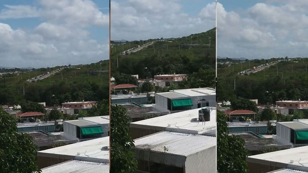  Viral video de gigantesca caravana de ayuda para el Sur de Puerto Rico 