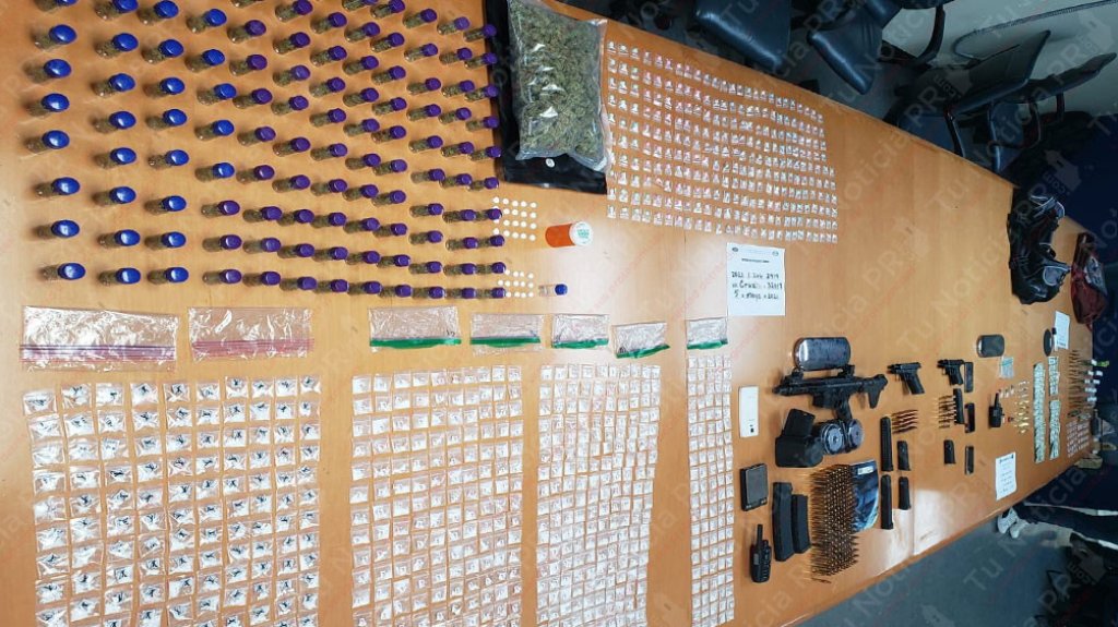  Agentes de Inteligencia San Juan y UM les dan su 5 de mayo a varios puntos de drogas 
