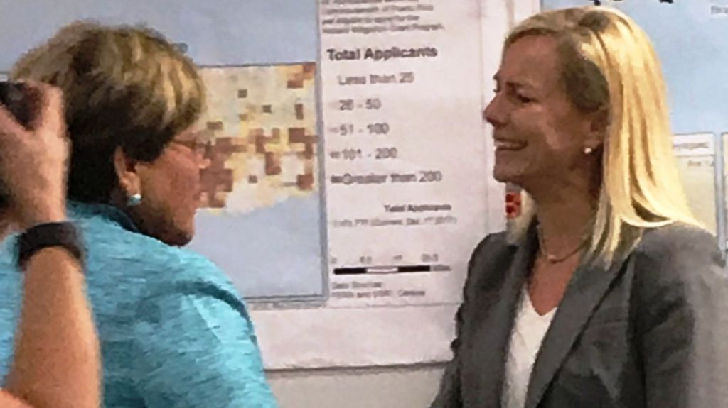 Alcaldesa de Ponce se reÃºne con secretaria de Homeland Security y se queja por la falta de efectivo