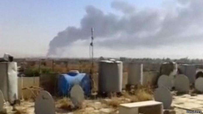 EjÃ©rcito iraquÃ­ batalla por control de la refinerÃ­a mÃ¡s grande del paÃ­s