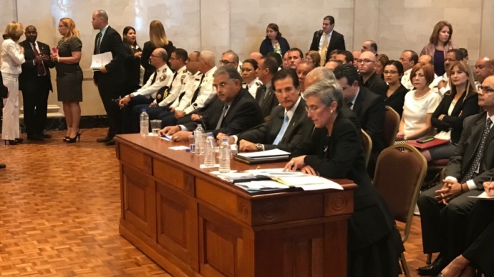 Ante el Senado la superintendente designada de la PolicÃ­a