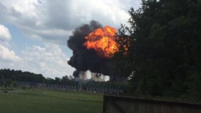 Un segundo aviÃ³n militar cae en Estados Unidos en pocas horas