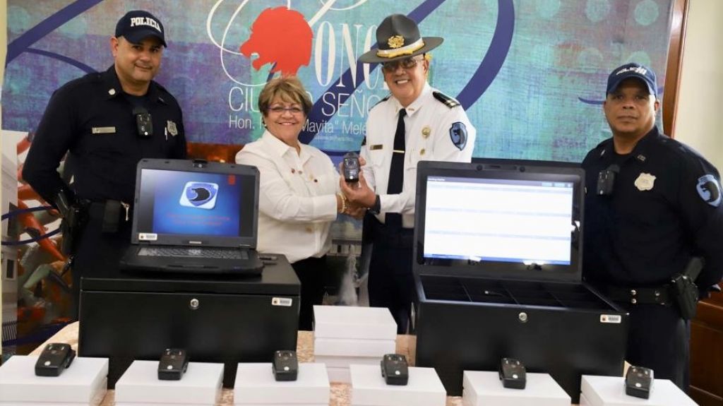  Polic&iacute;a municipal de Ponce recibe 310 c&aacute;maras corporales 