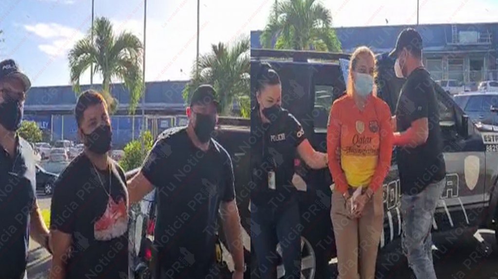  Video: Arrestan a una pareja durante allanamiento en residencial de Bayam&oacute;n 