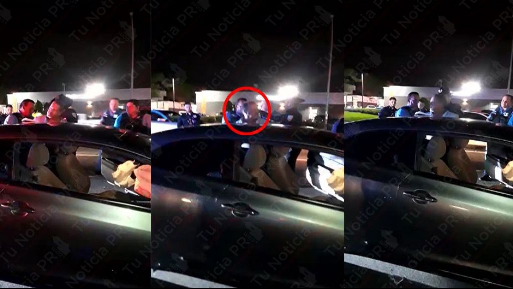  Video: Momento en que arrestan &ldquo;Borracho Guapet&oacute;n&rdquo; que provoc&oacute; un accidente Cupey 