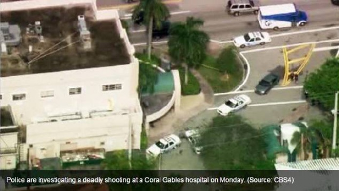 Un hombre dispara a una mujer en un hospital de Miami y luego se suicida