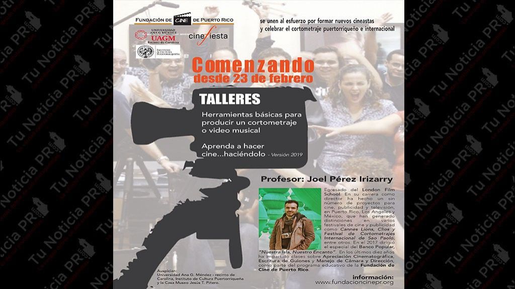  Acuerdo entre recinto de Carolina de la Universidad Ana G. M&eacute;ndez y la Fundaci&oacute;n de Cine de Puerto Rico para ofrecer talleres 