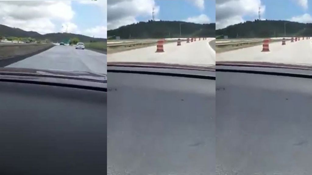  Conductora denuncia con un video la “chapucería” que hicieron con parchos en la carretera 3 de Ceiba a Fajardo 