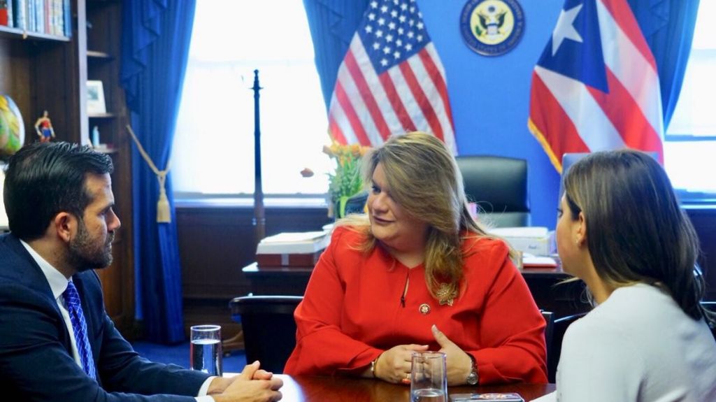  Jenniffer Gonz&aacute;lez y Ricardo Rossell&oacute; reclaman desembolso fondos CDBG-DR al gobierno federal 