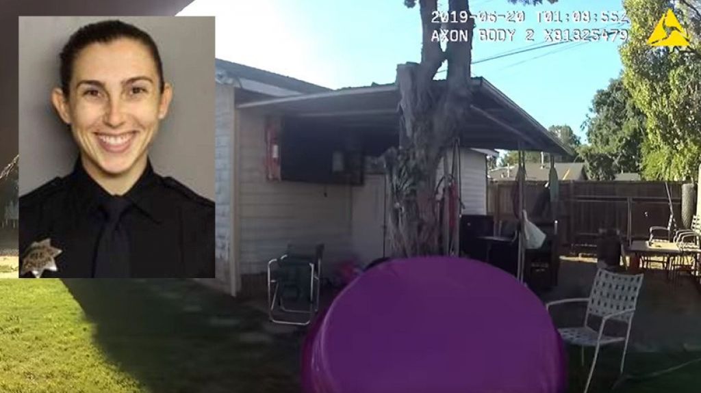  VIDEO: C&aacute;mara corporal capta el momento del ataque de un hombre armado que mat&oacute; a una agente novata tras dispararle varias veces 