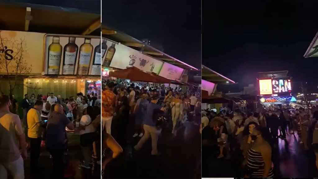  Video: &ldquo;Full&rdquo;, sin distanciamiento ni mascarillas el &ldquo;Jangueo&rdquo; anoche en la placita de Santurce 