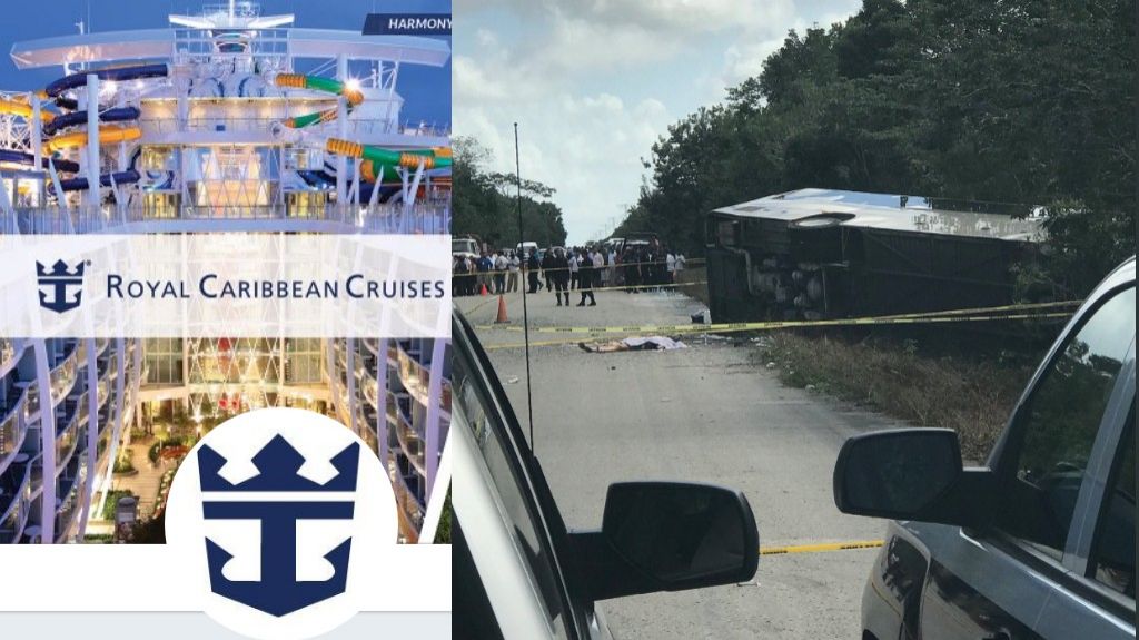 Video: 12 Pasajeros de cruceros Royal Caribbean mueren en accidente cerca de CancÃºn zarparon de Miami y Fort Lauderdale