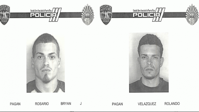 CARGOS A DOS INDIVIDUOS POR LEY DE ARMA