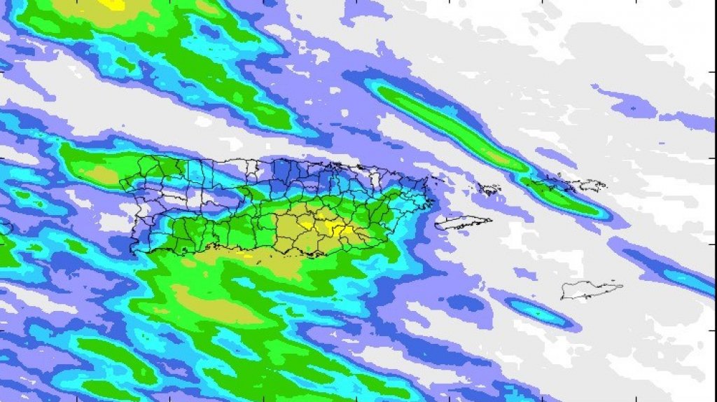  Onda tropical se retira pero aún tendremos lluvia en la isla. 