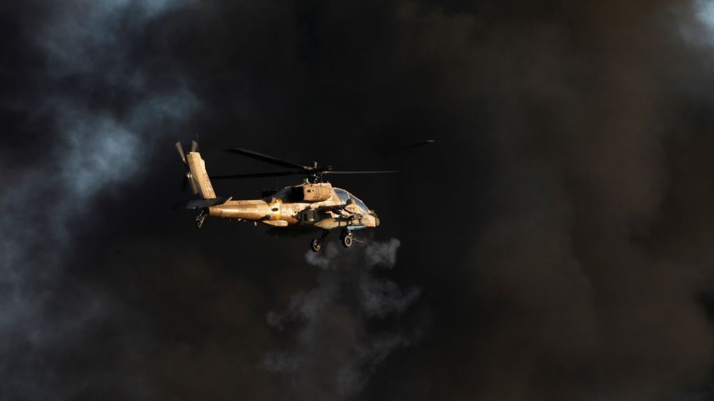  Helic&oacute;pteros de Israel atacan posiciones del Ej&eacute;rcito sirio 