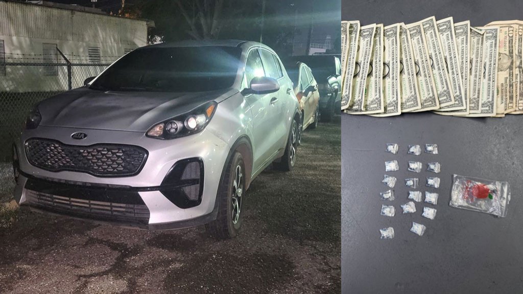  Tres arrestados por conducir un veh&iacute;culo hurtado y portar sustancias controladas 