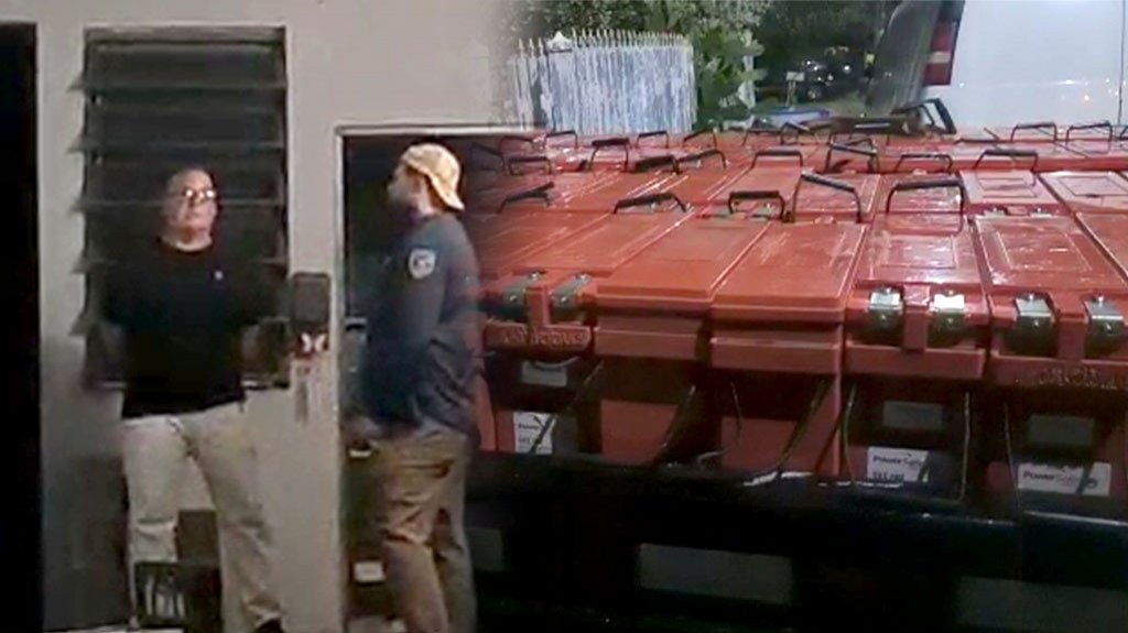  Video: Arrestan en Bayam&oacute;n a sujeto con 210 bater&iacute;as robadas de las antenas de T-Mobile 