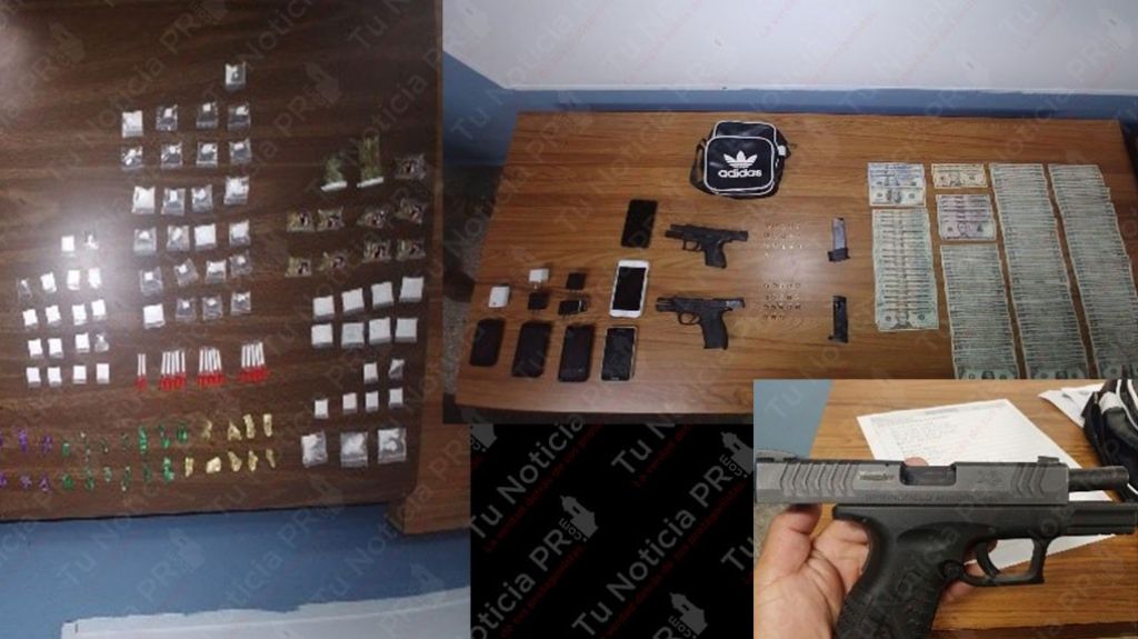  Arrestos por armas y drogas anoche en Bayam&oacute;n 