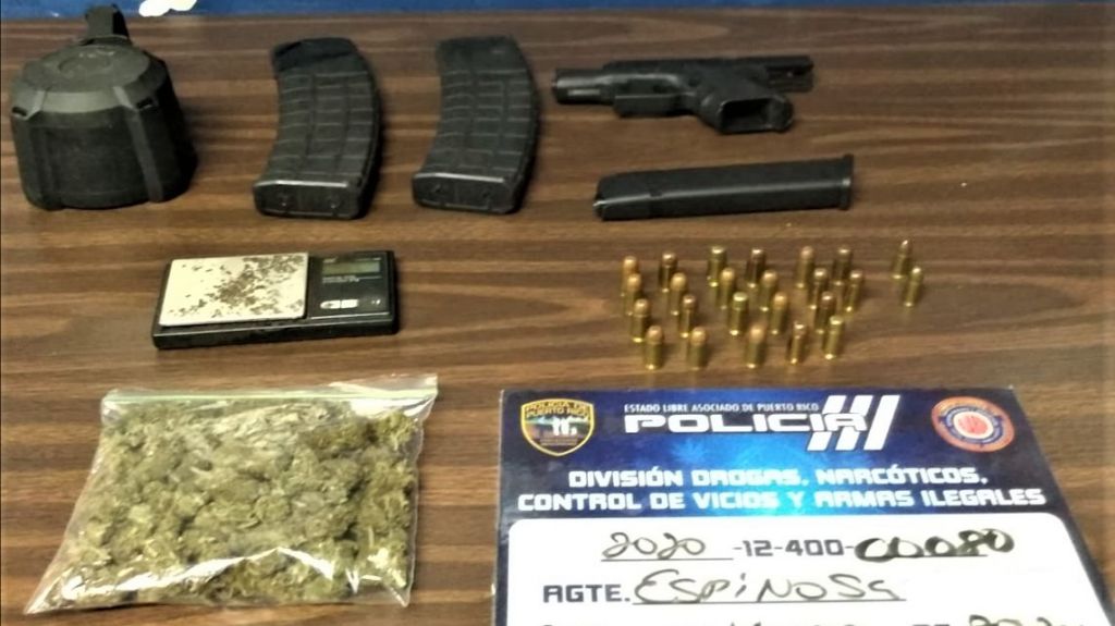  Hallan drogas, municiones y una pistola en residencial de R&iacute;o Grande 