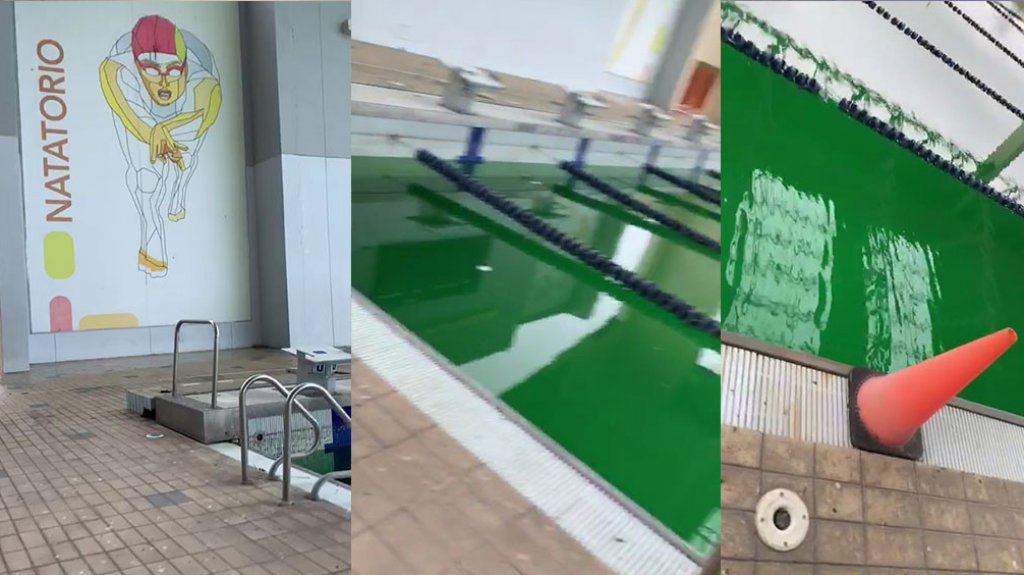  Video: Destruido y con una piscina de “agua verde” así se encuentra El Natatorio de San Juan 