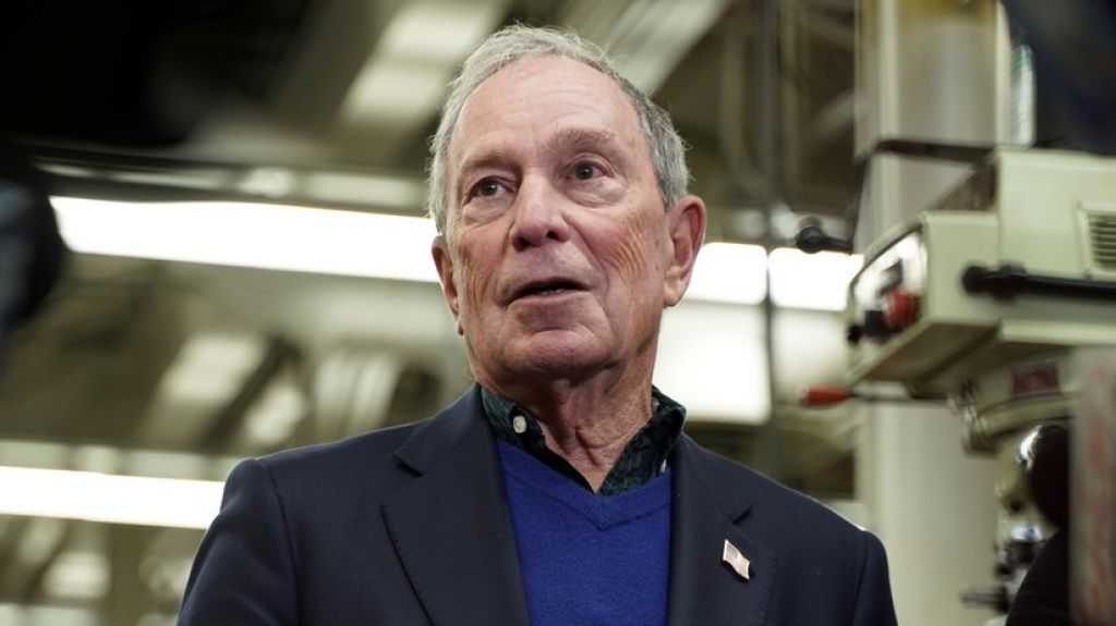  El multimillonario exalcalde de Nueva York Michael Bloomberg presenta su candidatura a las primarias de EE.UU. 