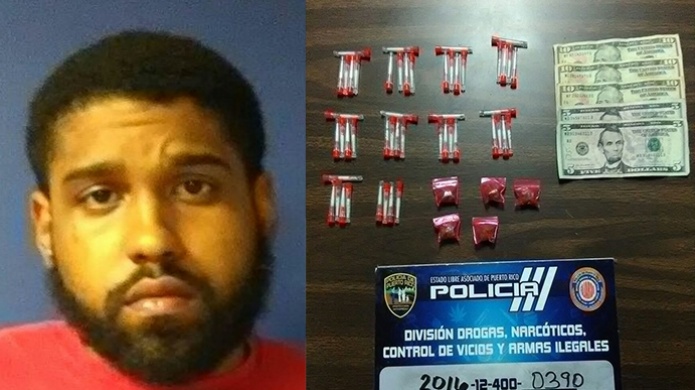 Arrestan a joven de 22 aÃ±os sorprendido con drogas en residencial de Ceiba