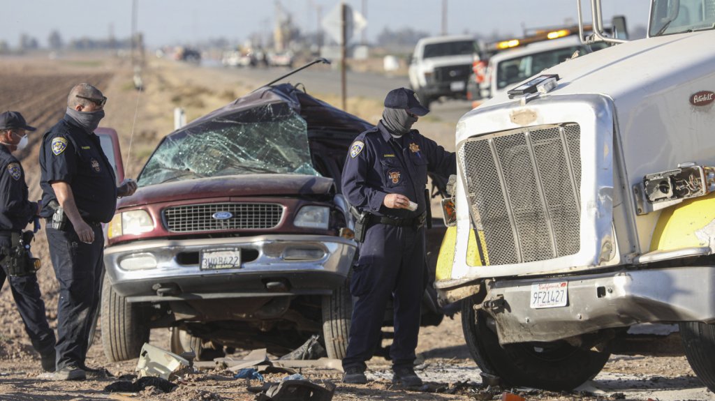  Ocho migrantes mexicanos mueren en Texas en otro grave accidente de carretera 