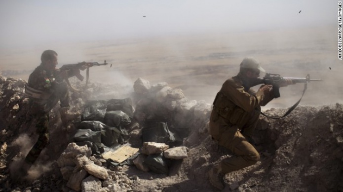 ISIS lanza un gran ataque contra el frente kurdo en Iraq