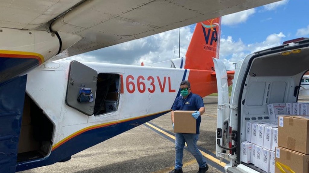  Vieques busca programa federal para aumentar vuelos comerciales de pasajeros y carga 