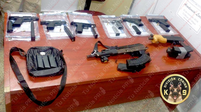 Fiscal de Bayamon se negó a dar orden de allanamiento, Gracias a los federales se ocuparon 6 pistolas y dos rifles en Corozal
