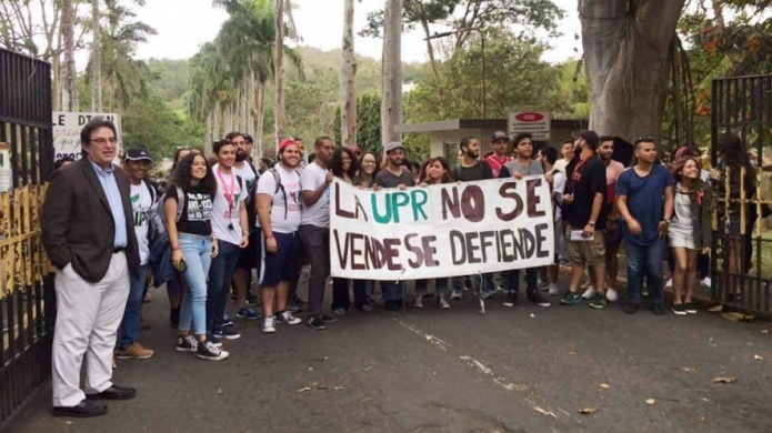 Cinco de los 11 recintos de la UPR amanecieron en paro