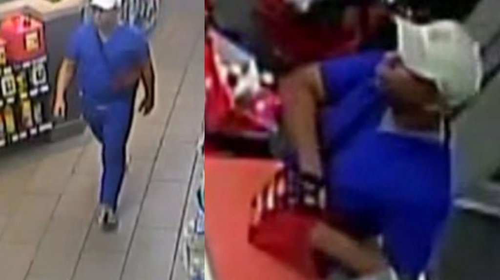  Publican video del momento en que un &ldquo;caco&rdquo; asalta gasolinera en Trujillo Alto 