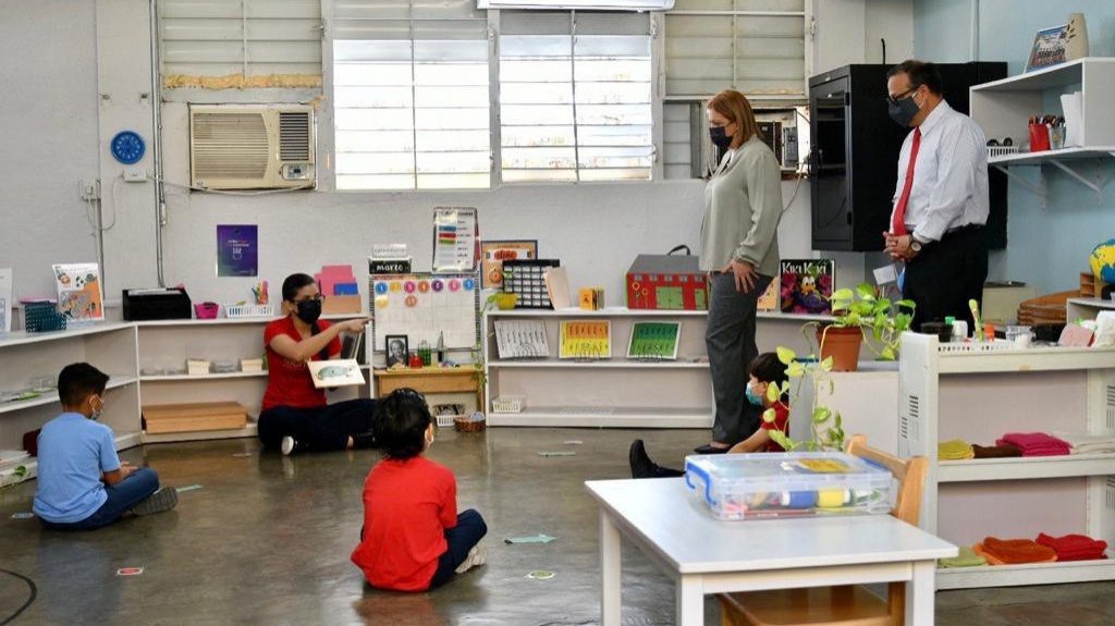  Secretaria de Educación celebra la reapertura de las escuelas 