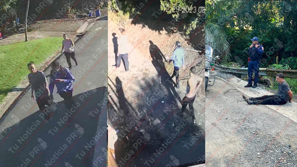  Video: Municipales de Carolina arrestan a &ldquo;cacos&rdquo; que se entraron a tiros con un comerciante 