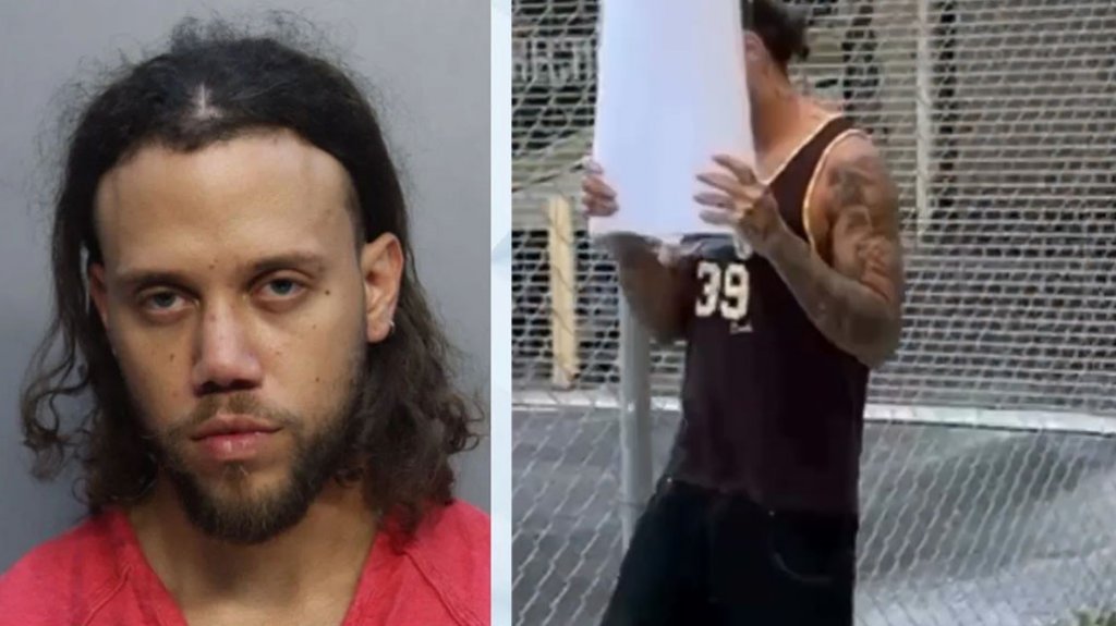  Video del momento en que sale bajo fianza reggaetonero Boricua arrestado por drogas en Miami 