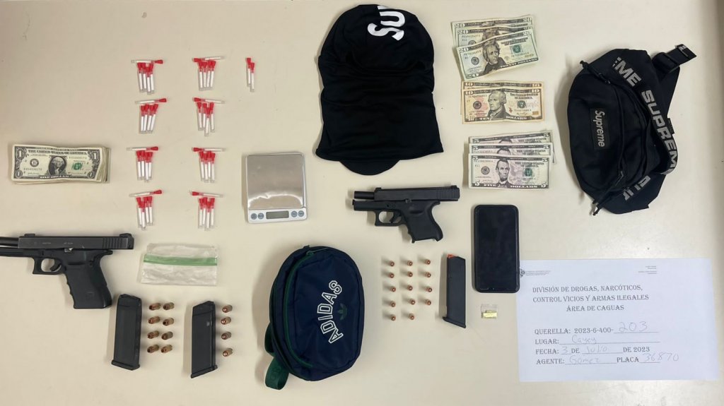  Dos arrestados en operativo antidrogas en Cayey 