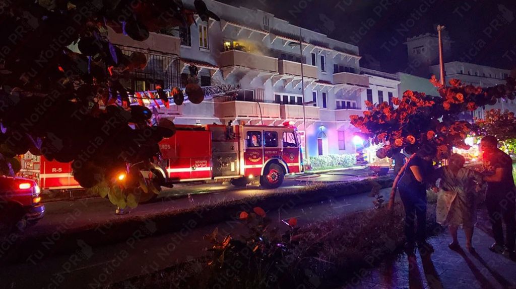  Video: Se registra incendio en apartamento de San Juan 
