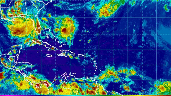 Poca lluvia, mientras el trÃ³pico no presenta fenÃ³menos con potencial ciclÃ³nico...