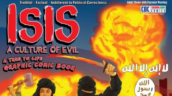 El libro para colorear anti-ISIS: Â¿acaso es demasiado?