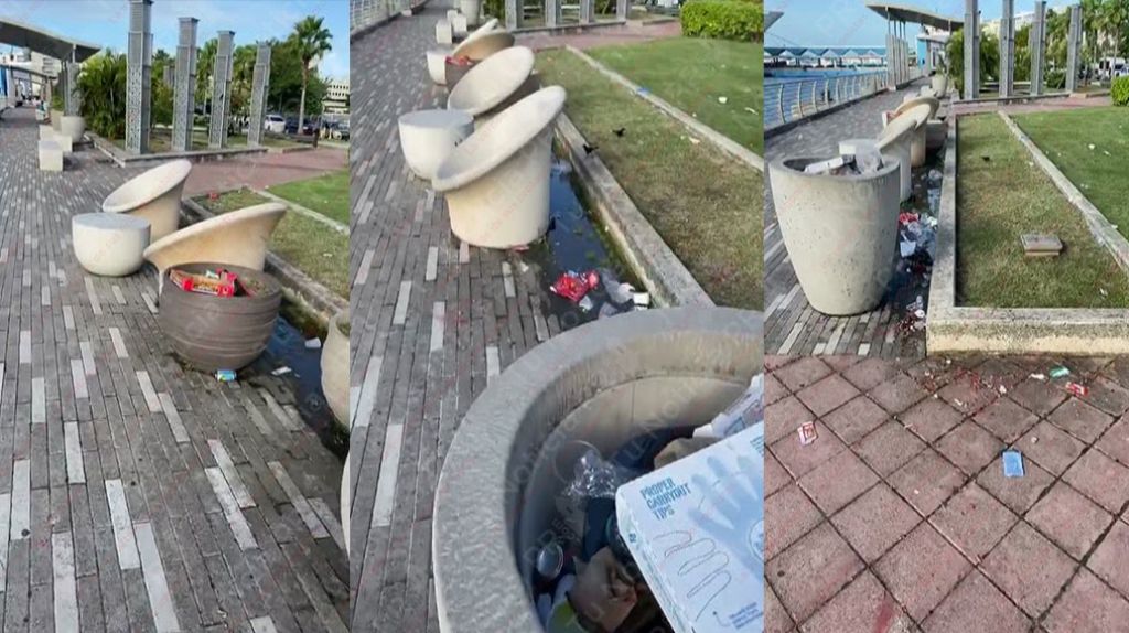  Video muestra el basurero y lo asqueroso que se encuentra el puerto de cruceros en el Viejo San Juan 